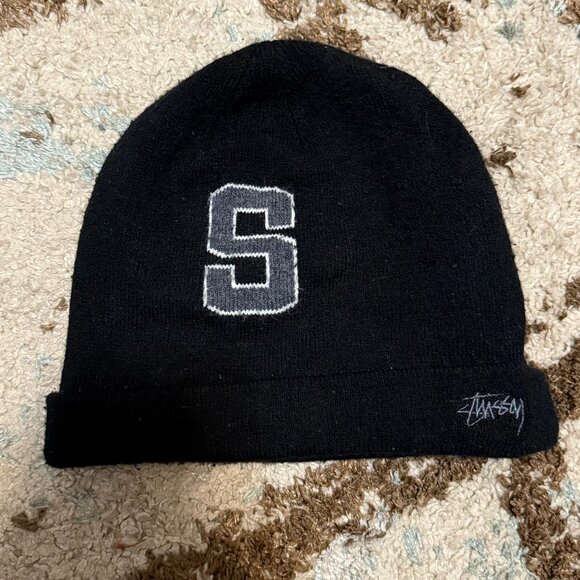 Stussy Other - Stussy S Logo Beanie Black One Size Fits All Skate Y2K